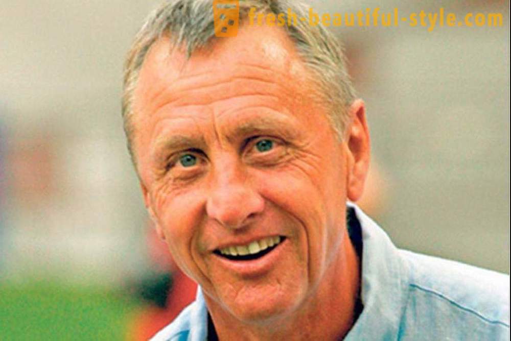 Fotbalistul Johan Cruyff: biografie, fotografie și cariera