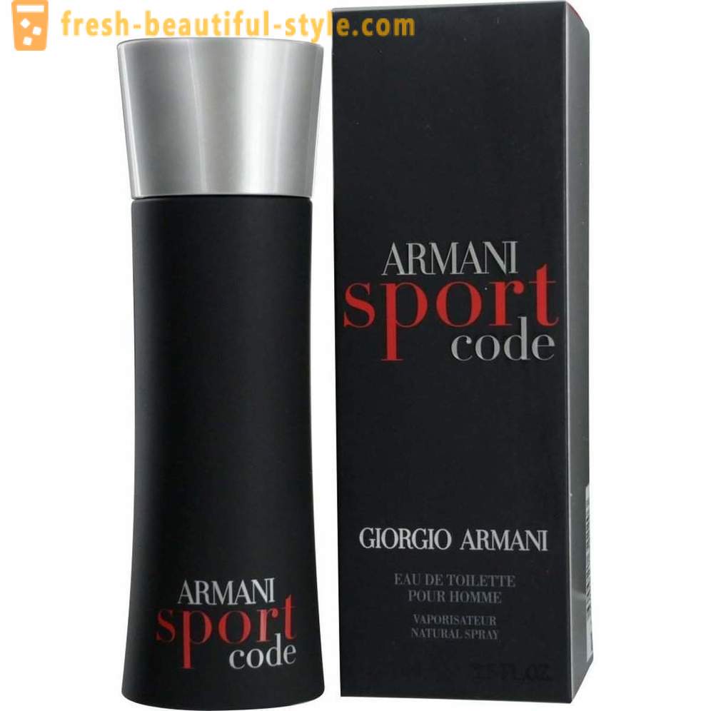 Masculin „Codul“ de la „Armani“: descrierea și evaluări aroma