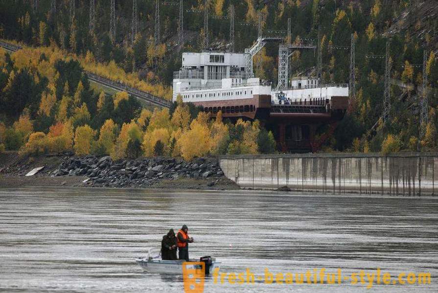 Krasnoyarsk rezervor - locuri din Siberia protejate