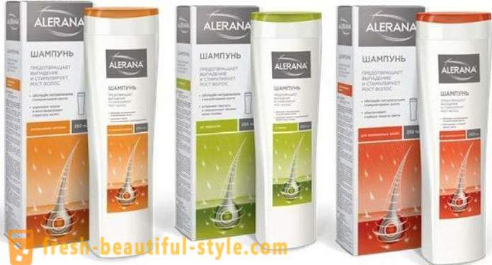 Șampon „Alerana“ pentru pierderea parului - comentarii, caracteristici și eficiența de aplicare