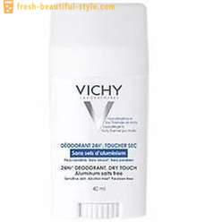 Deodorantele „Vichy“: comentarii, o revizuire a compoziției. Vichy-Deodorant antiperspirant