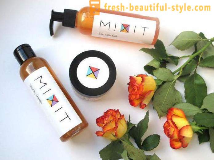 Review-uri de produse cosmetice Mixit. Produse cosmetice naturale „mix“