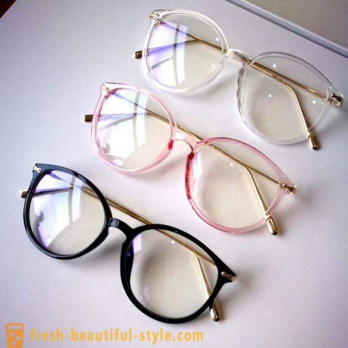 Ochelari de branding cu sticla clara: caracteristici, modele și recenzii