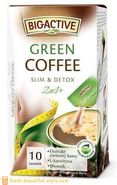 Green Slimming Cafea: comentarii, avantaje și prejudicii, instruire