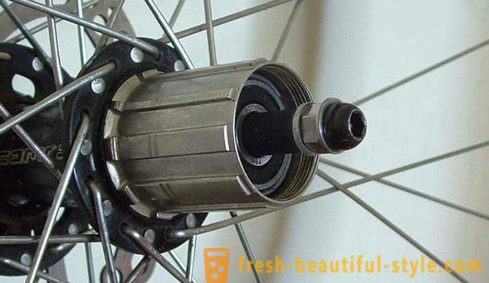 Cum de a asambla hub-ul de biciclete din spate?