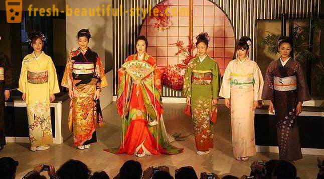Chimono japoneză de origine istorie, caracteristici și tradiții