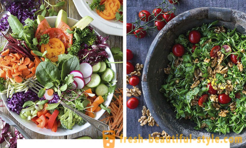 Lumina, proaspete, consistent: cum să se pregătească salata perfecta