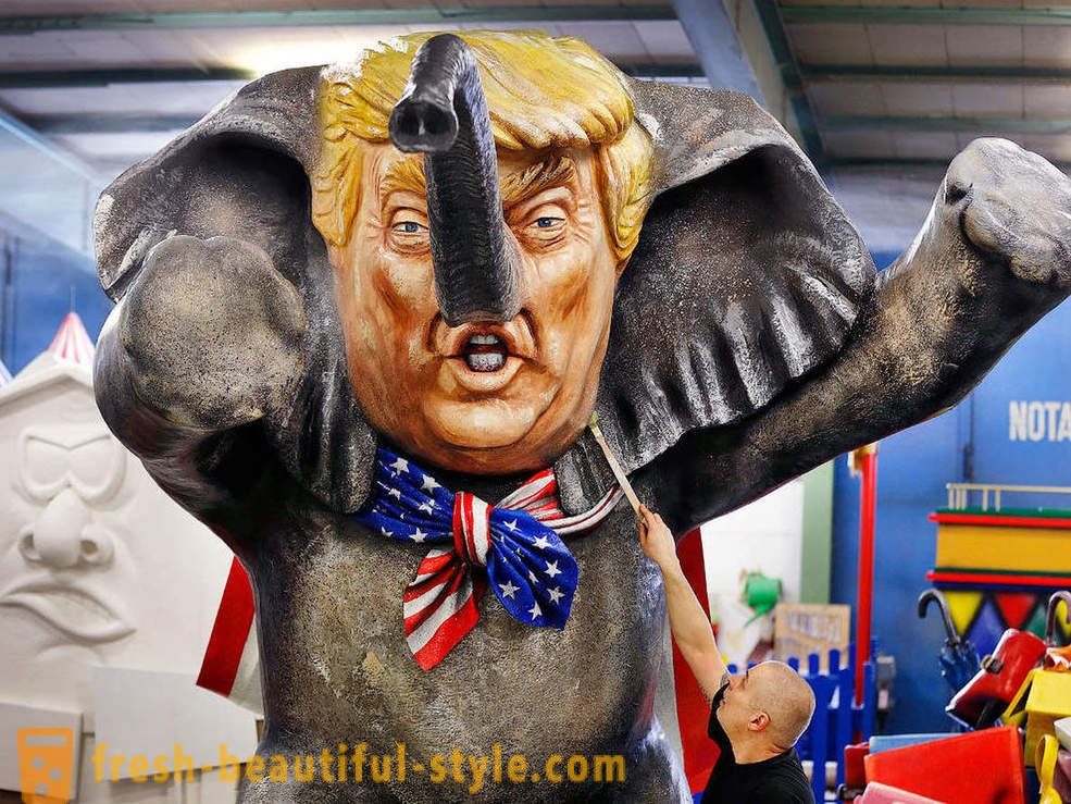 Toate desenele animate si marionete Trump intr-un singur articol
