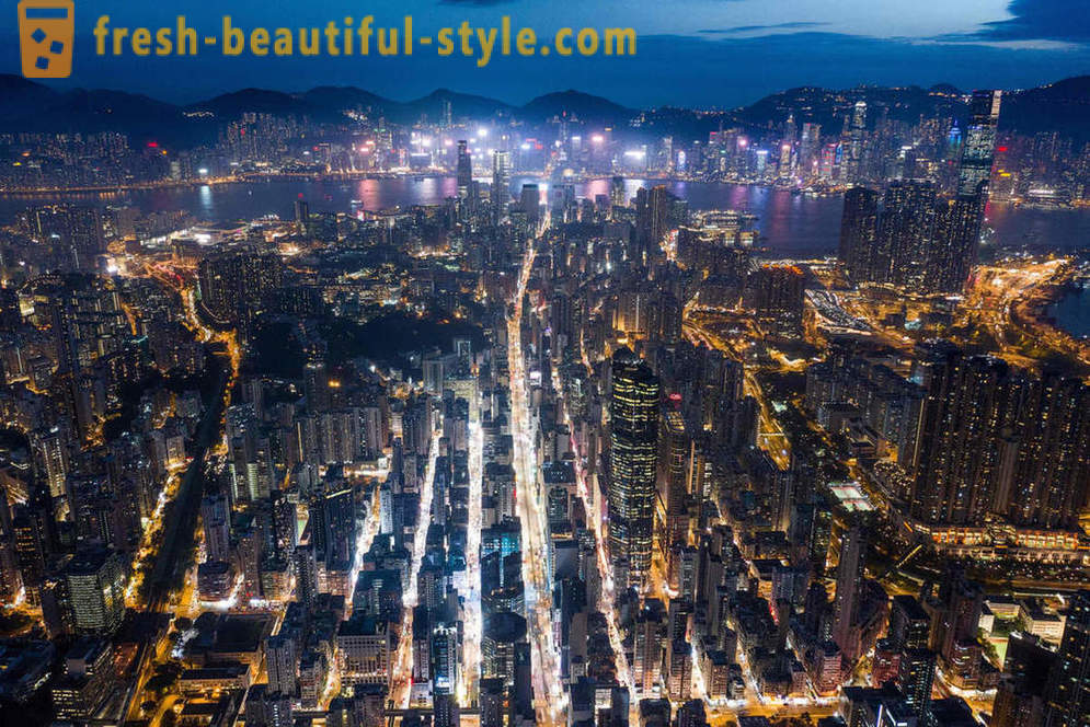 Hong Kong mare creștere în fotografii