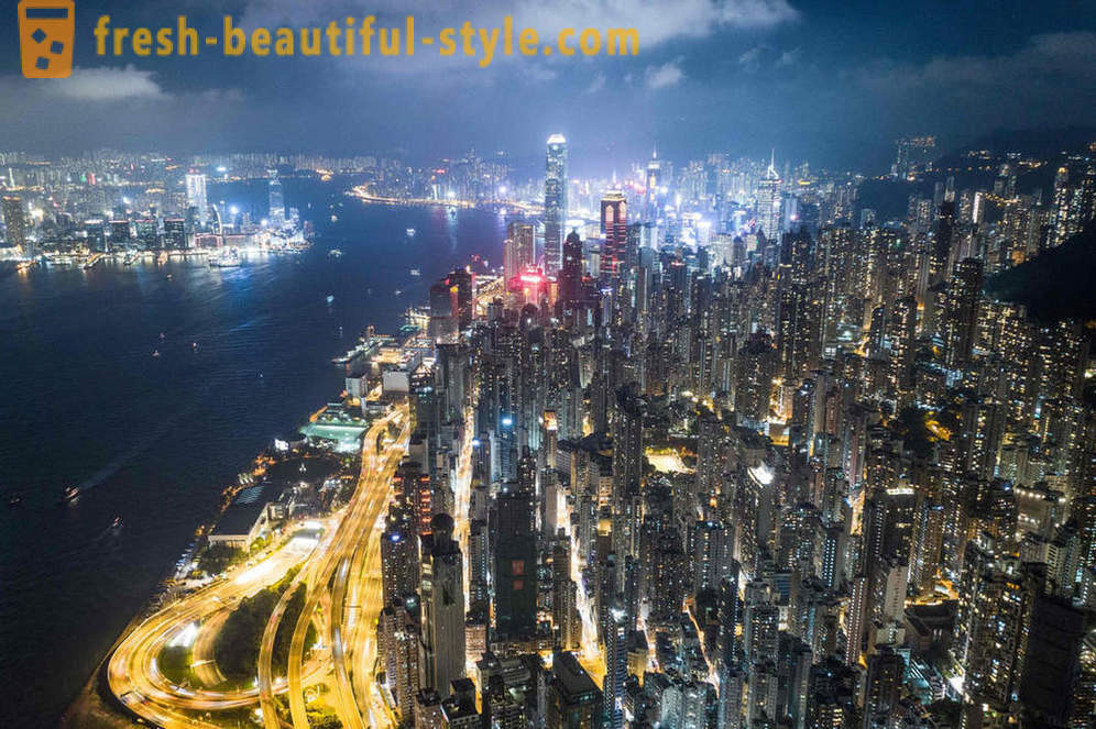 Hong Kong mare creștere în fotografii