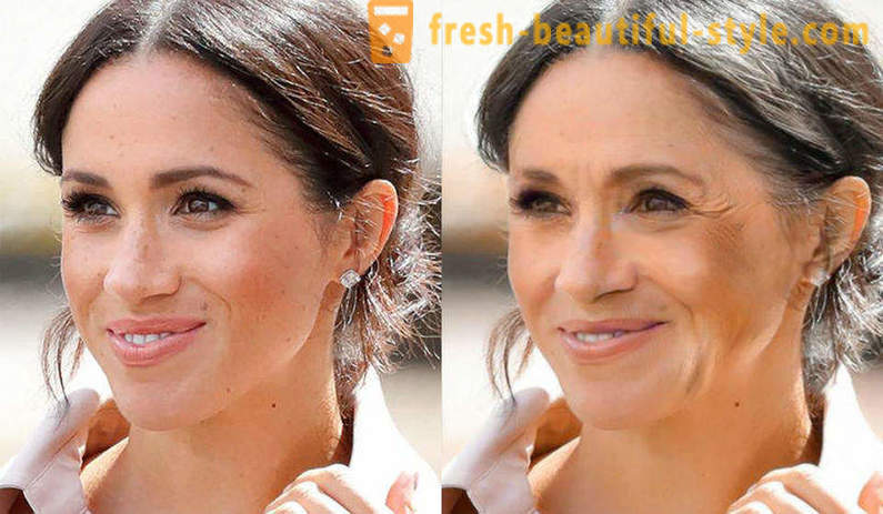 Medicii au aratat ca acestea ar apărea Meghan Markle și Kate Middleton în vârstă