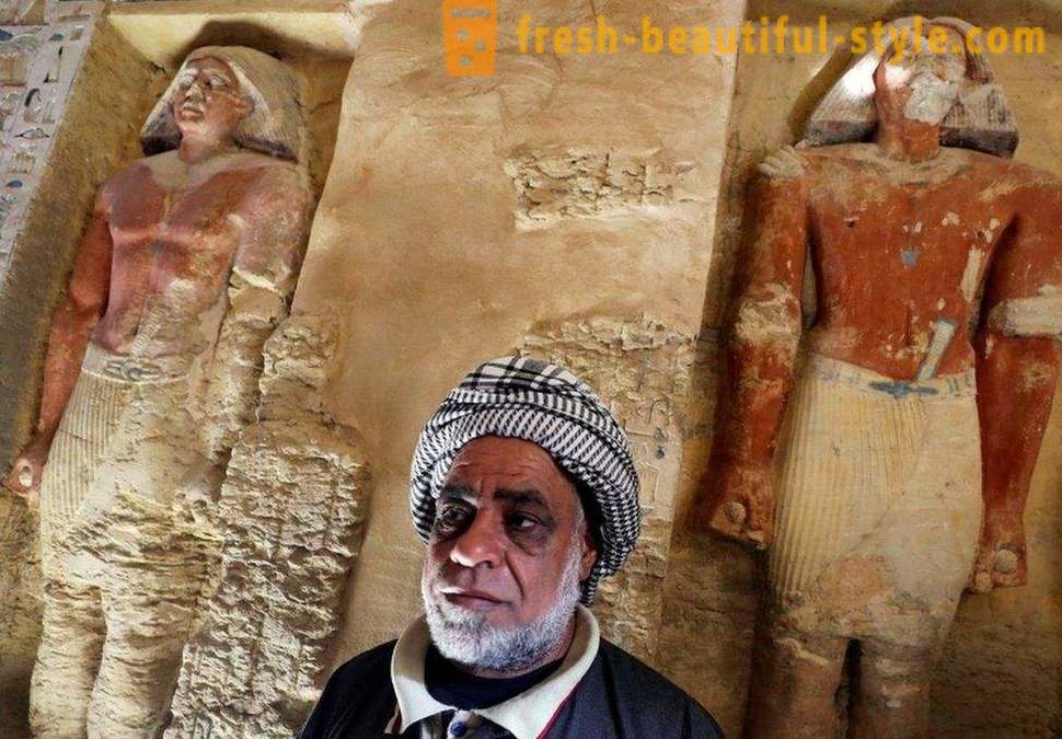 În Egipt, a descoperit mormântul unui preot