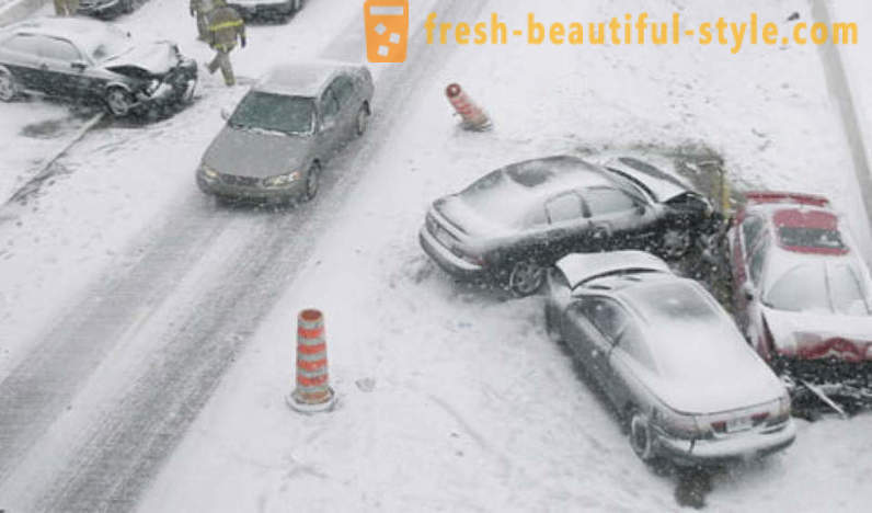 Cum de a conduce în siguranță în timpul iernii