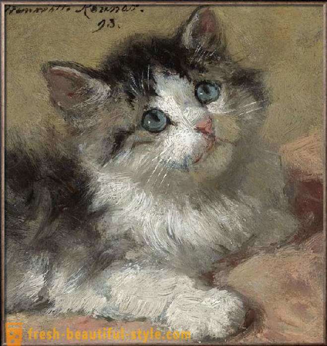 Top 6 cele mai scumpe tablouri cu pisici