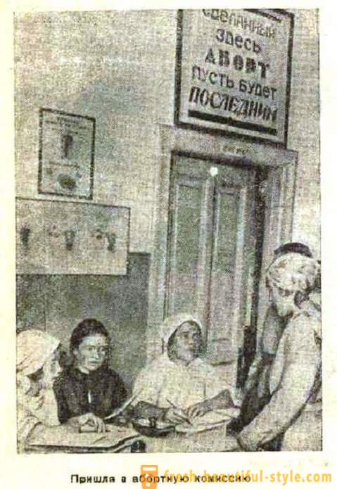 Abortnye Comisia, acționând în URSS