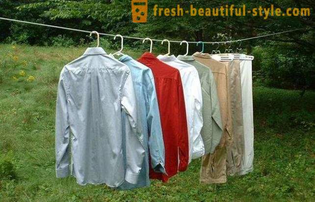 Cum să se usuce hainele după spălare