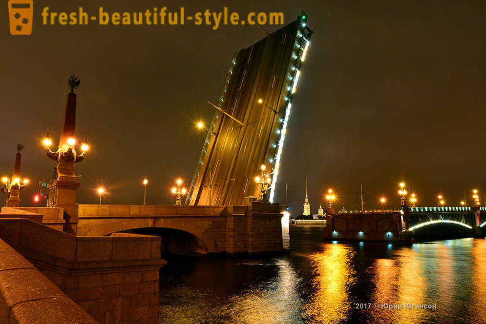 Magic frumusete de poduri St Petersburg