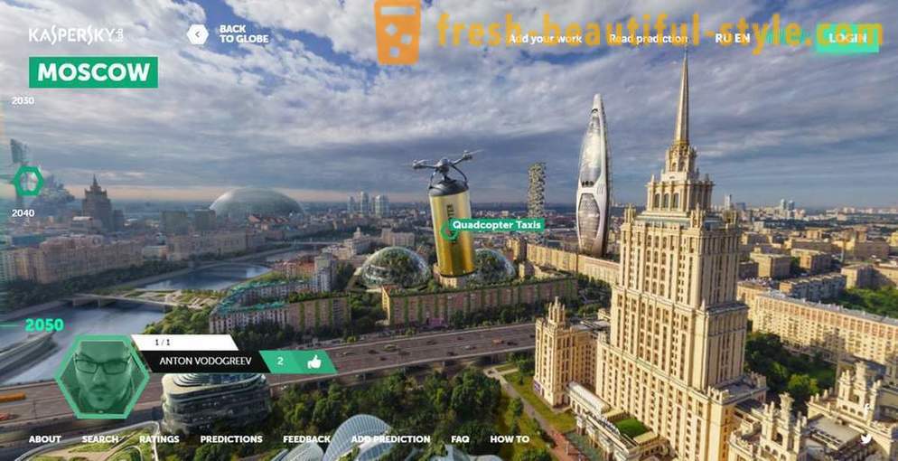 Ce se va Moscova în 2050