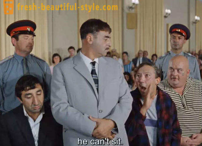 Filmul sovietic „Prizonierul din Caucaz“, a cauzat o mulțime de întrebări din partea unui public german