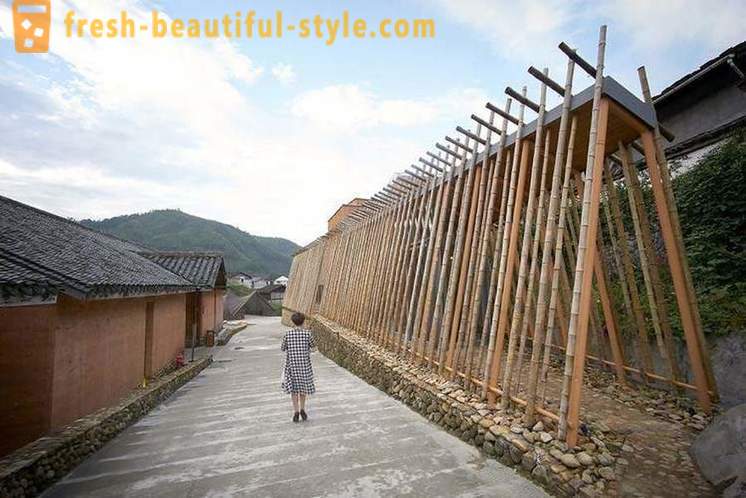 China a construit orașul bambus