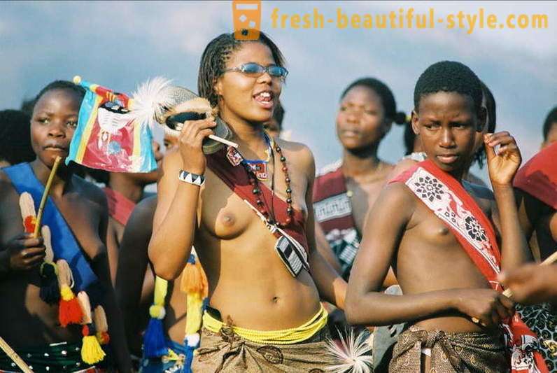 Parada virgini în Swaziland în 2017