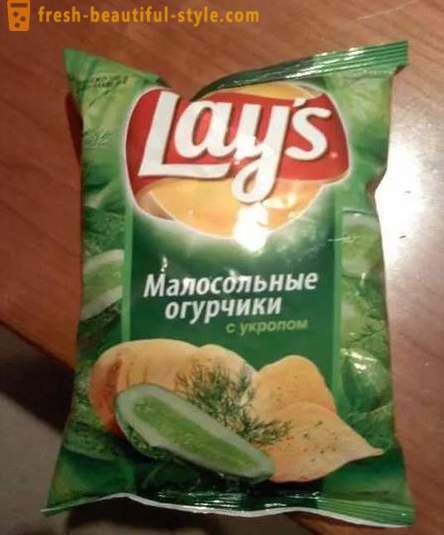 Alimente produse în Rusia, așa că a fost plăcut pentru străini