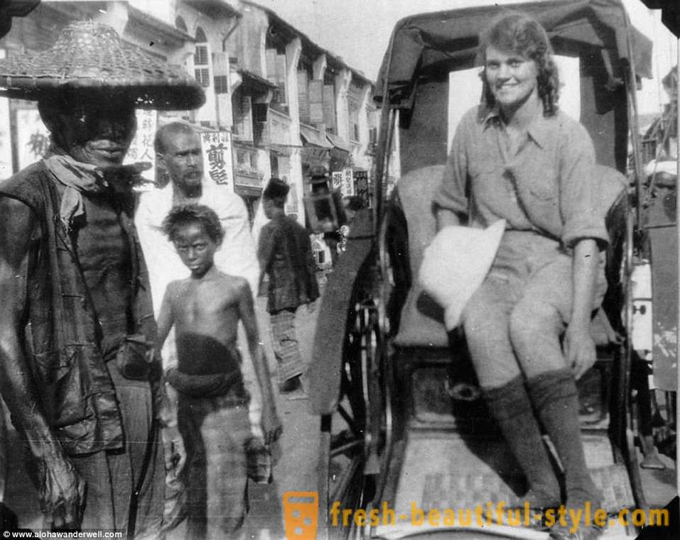 Indiana Jones intr-o fusta: prima femeie de a conduce în jurul valorii de 80 de țări în 1920