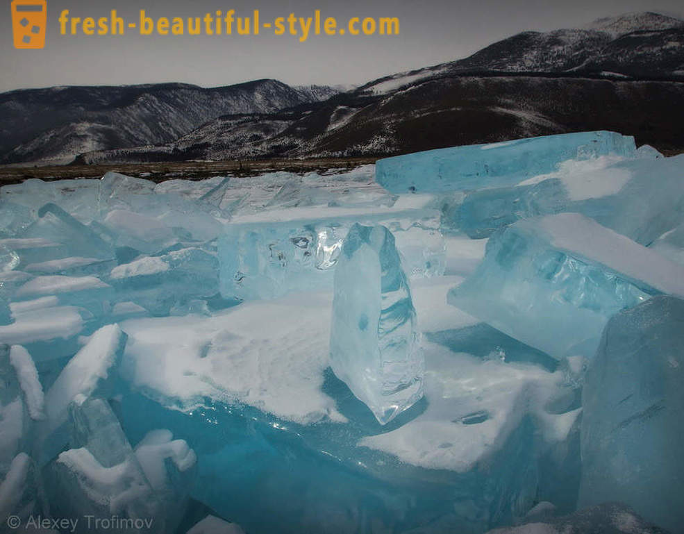 Baikal gheață