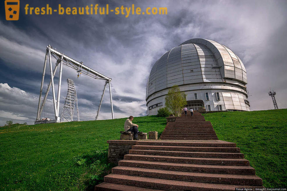 Ratan-600 - cel mai mare telescop din lume de antene radio