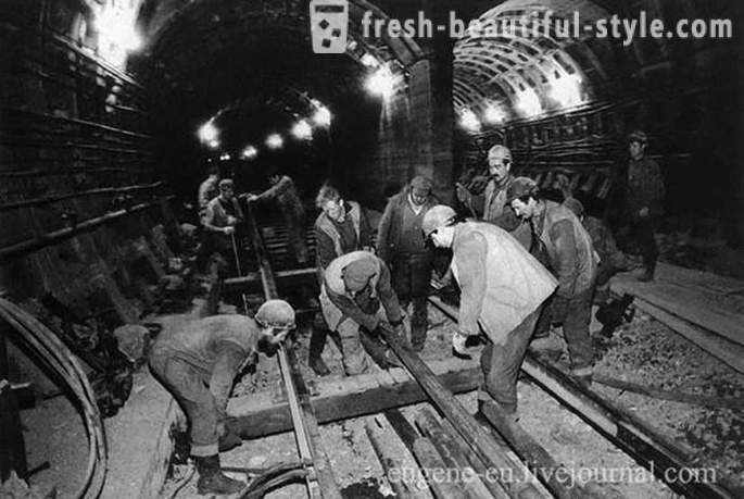 Great eroziune: în 1970 aproape inundat metroul din Leningrad