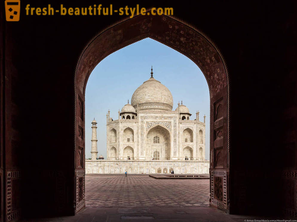 O scurtă oprire în India. Incredible Taj Mahal