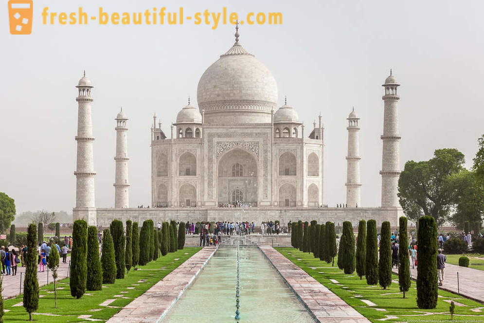O scurtă oprire în India. Incredible Taj Mahal