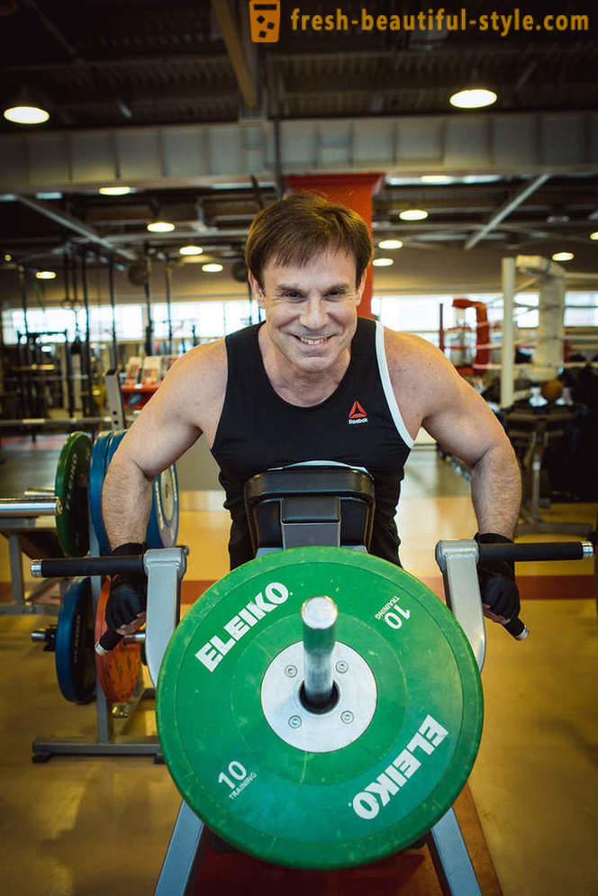 Efim Shifrin la aniversarea a 60-udelal Schwarzenegger