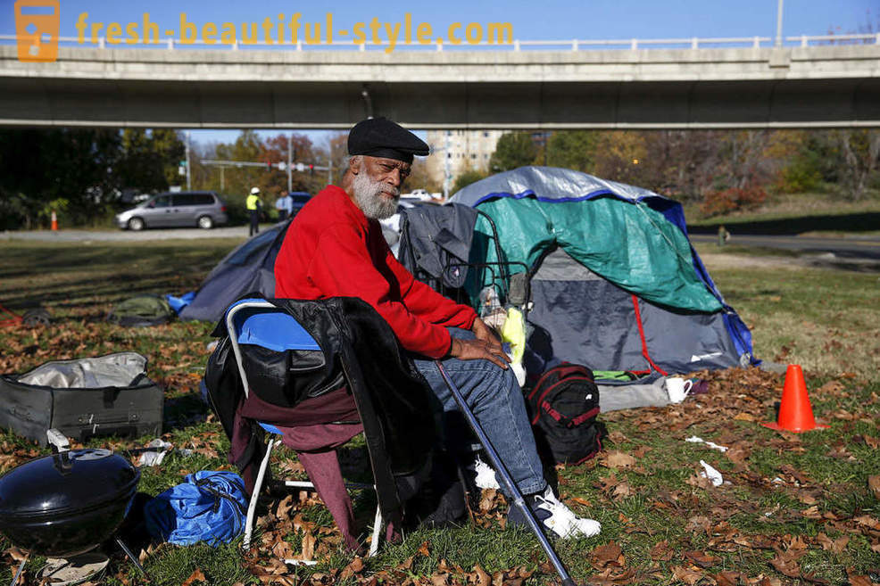 Fără adăpost în SUA