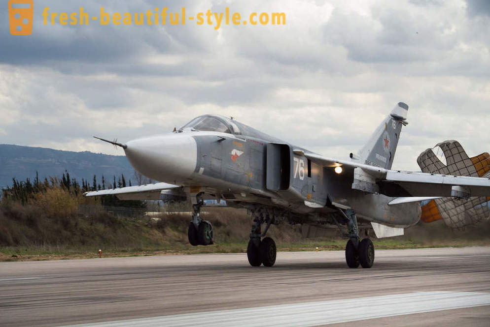 Rusă Air Force Base Aviation din Siria