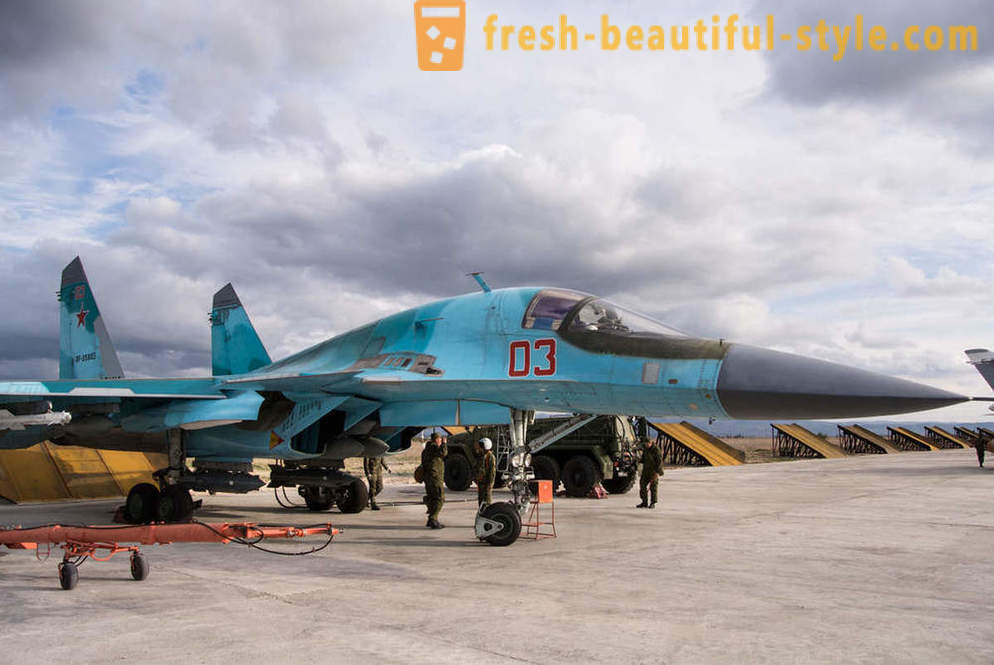 Rusă Air Force Base Aviation din Siria
