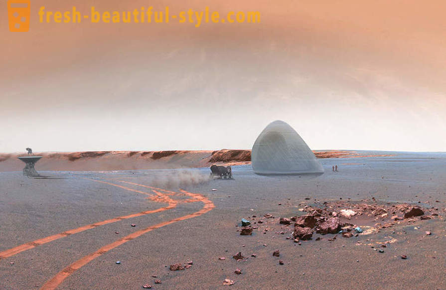 Casa de pe Marte, care este tocmai de a construi
