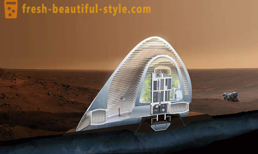 Casa de pe Marte, care este tocmai de a construi