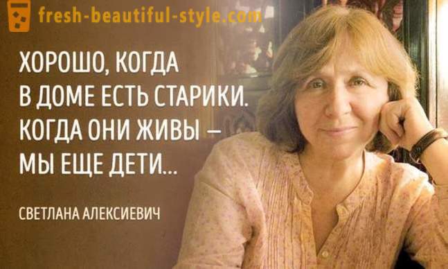 15 piercing citate laureat al Premiului Nobel Svetlana Aleksievich