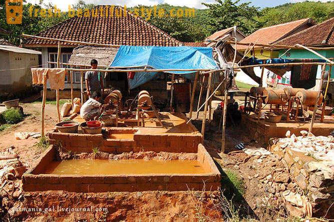 Cum de a mina de aur în Indonezia