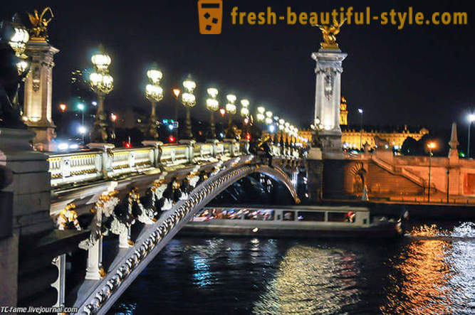 Mers pe jos peste poduri din Paris