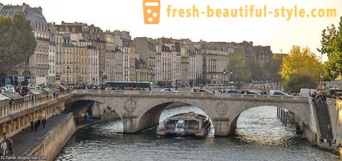 Mers pe jos peste poduri din Paris