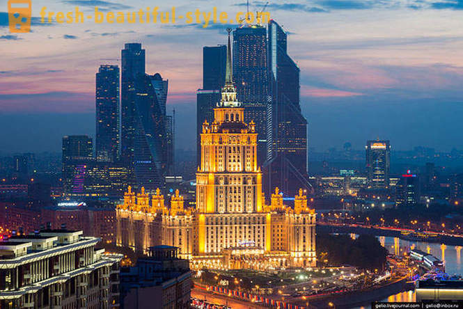 Moscova, de la o înălțime