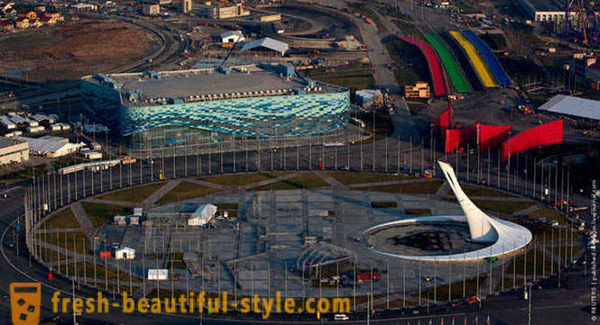 Olympic Park cu elicopterul