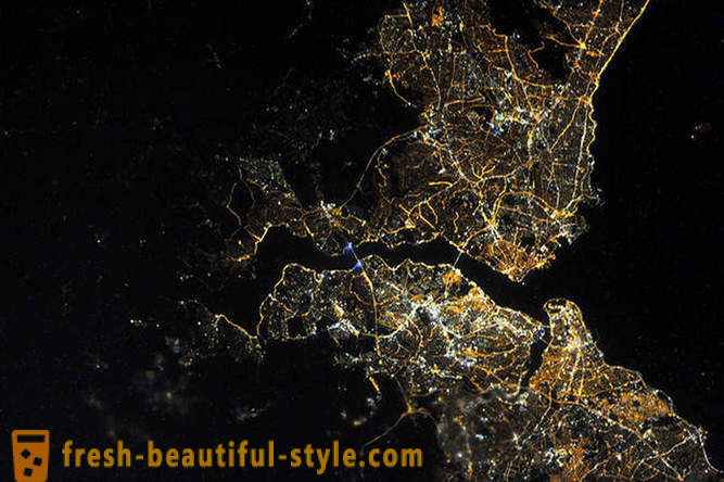 Orașe de noapte din spațiu - cele mai recente imagini de la ISS