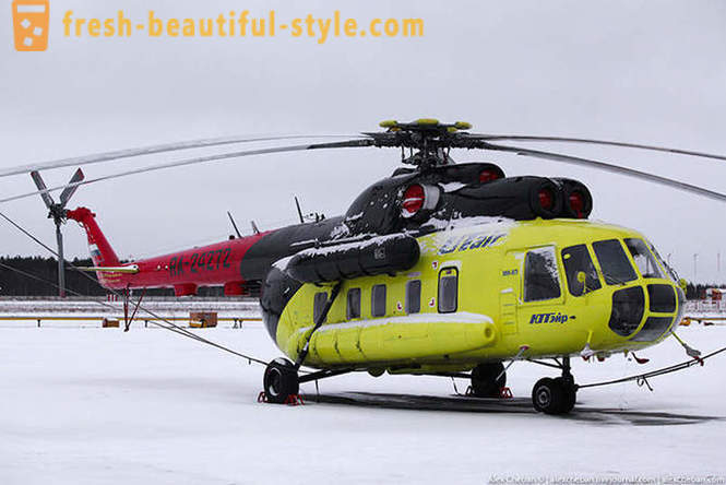 Nostru Mi-8 interne - cel mai popular elicopter din lume