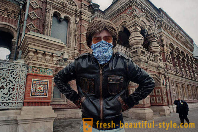 Într-o zi hipster Moscova