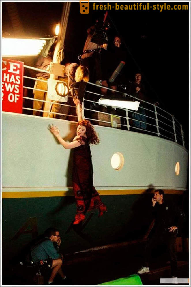 Ca filmare „Titanic“ - fotografii rare de fotografiere