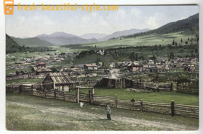Munții Altai din Rusia pre-revoluționară