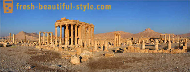 Palmyra - un oraș mare în deșert